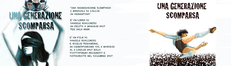 Mercoledì 21 marzo ore 20:45 proiezione del film di Daniele Biacchessi e Giulio Peranzoni “Una generazione scomparsa – i mondiali in Argentina del 1978”. Organizza Coordinamento antifascista Murri e Nodo Sociale Antifascista. Presso la sala “Marco Biagi” del quartiere Santo Stefano